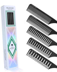 Set di pettini per schiariture Ultimate 2.0 - 5 dimensioni - Nero