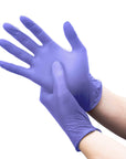 Guanti in Nitrile - Confezione da 100 - Viola