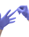 Guanti in Nitrile - Confezione da 100 - Viola