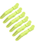 Clip per Capelli Alligatore - Confezione da 6 - Verde Erba