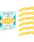 Clip per Capelli Alligatore - Confezione da 6 - Giallo