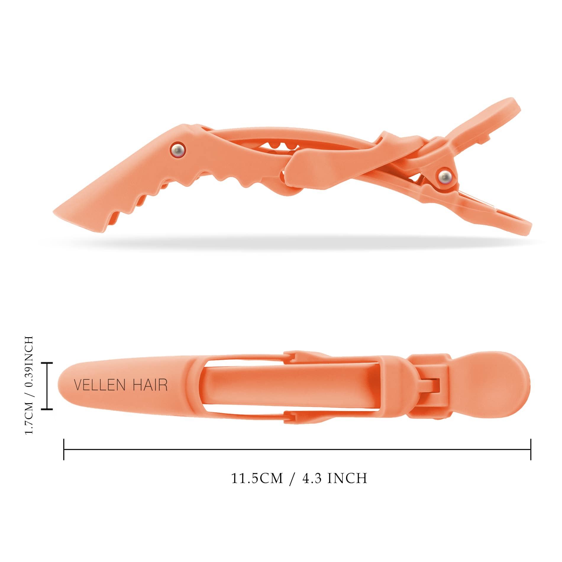 Estink Clip per cappello in PVC, 3 pezzi, 17,5 cm, per la pesca, la barca, l'abbigliamento