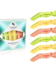 Clip per Capelli Alligatore - Confezione da 6 - Arcobaleno
