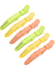 Clip per Capelli Alligatore - Confezione da 6 - Arcobaleno