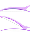 Fermagli per Capelli di Sezionatura - Confezione da 6 - Viola
