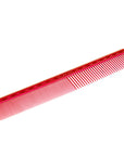 Vellen Hair® Pettine da Taglio Ultimate - VH202 - 17,8 cm - Rosso Trasparente