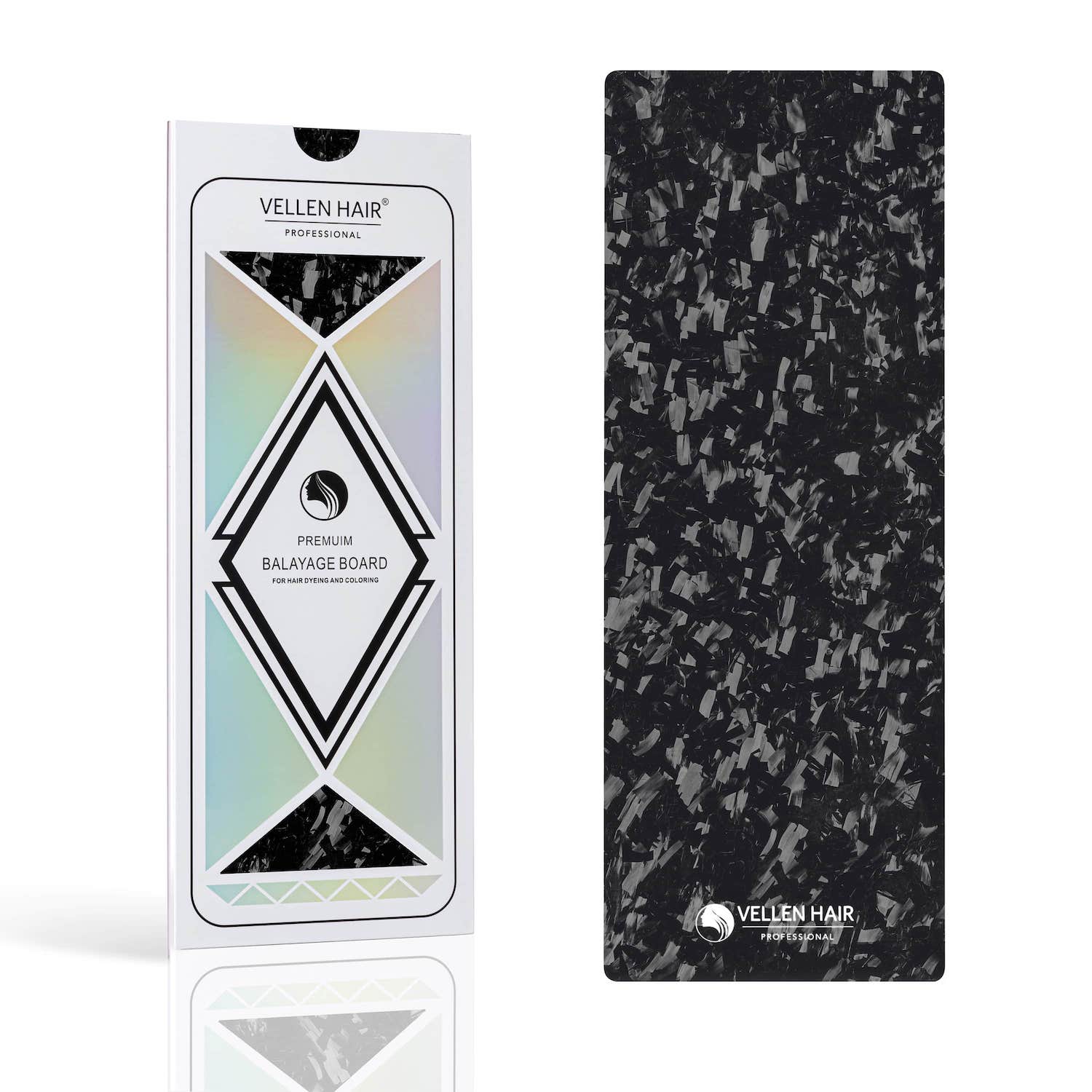 VELLEN HAIR® Tavola Balayage Professionale in Fibra di Carbonio - 13cm x 35cm