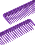 Pettine da taglio Vellen Hair® Ultimate - VH207 - 18,4 cm / 7,24 pollici - Viola