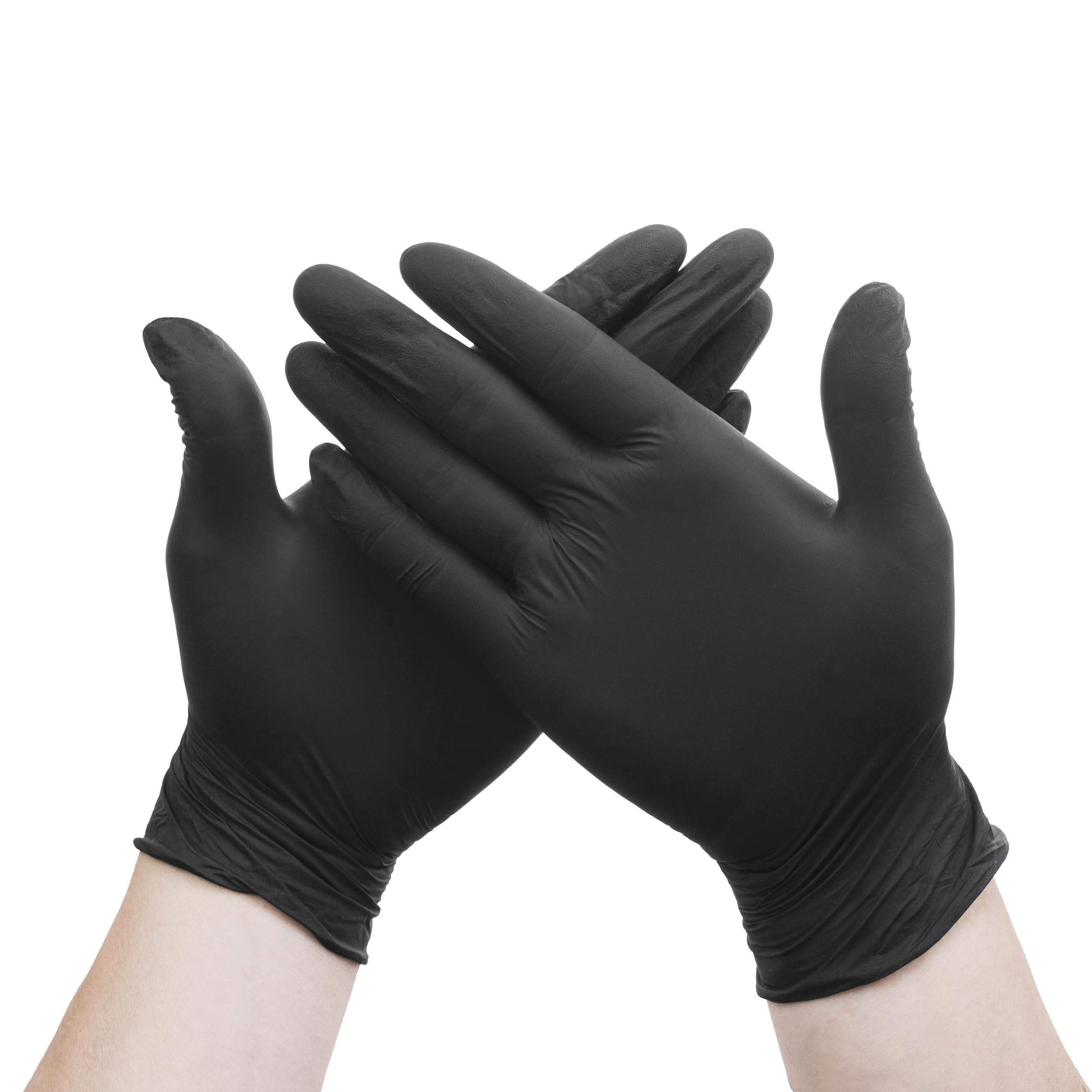 Guanti in Nitrile - Confezione da 100 - Nero
