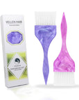 Pennello per Colorazione Marmo - Confezione da 2 - Viola/Rosa