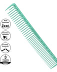 Pettine da taglio Vellen Hair® Ultimate - VH207 - 18,4 cm / 7,24 pollici - Menta