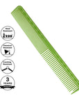 Vellen Hair® Pettine da Taglio Ultimate - VH202 - 17,8 cm - Verde